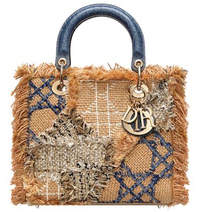 tweed DIOR Women Handbags 